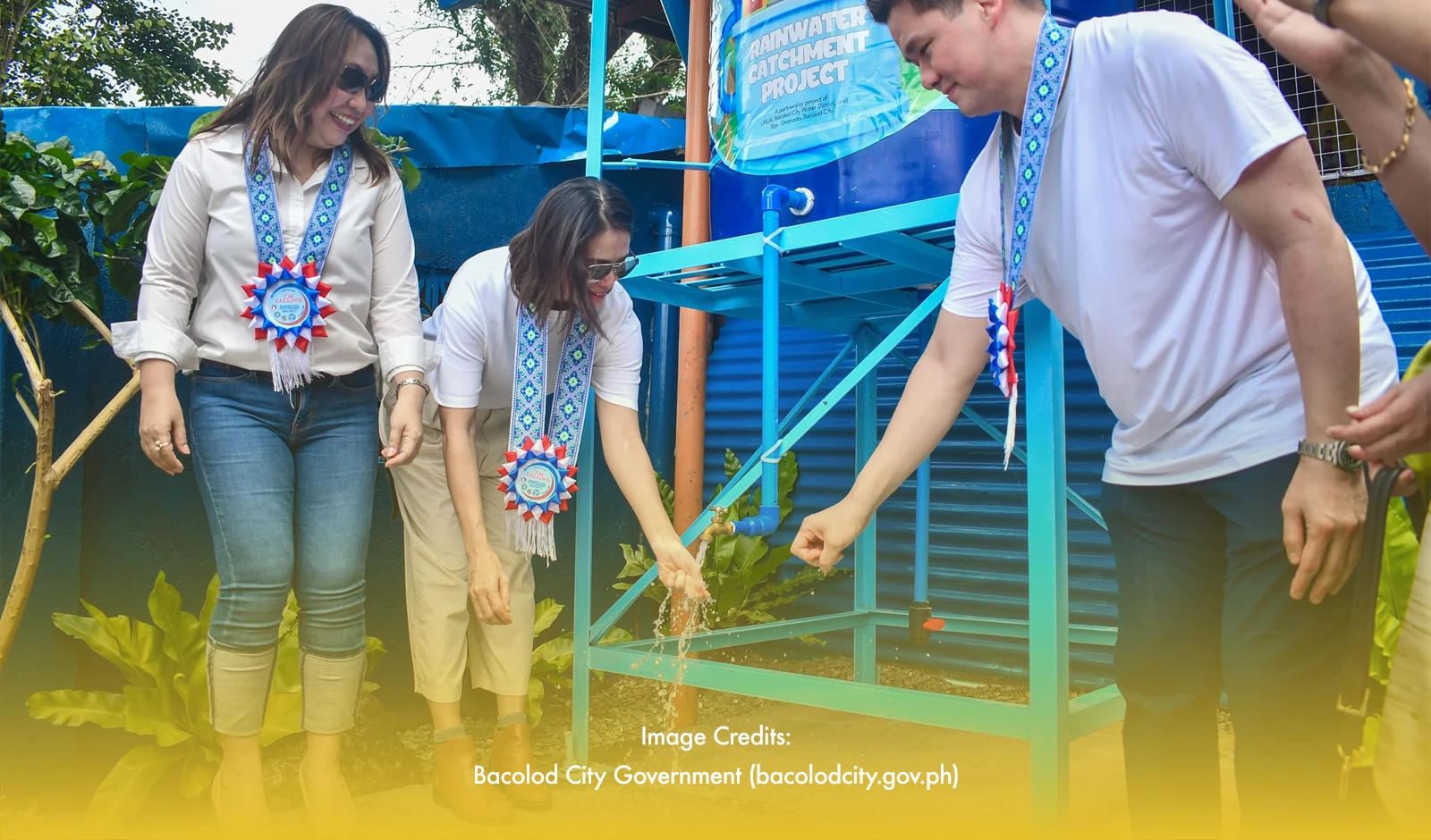 Bacolod Villages To Receive Water Catchment Facilities To Improve Accessibility