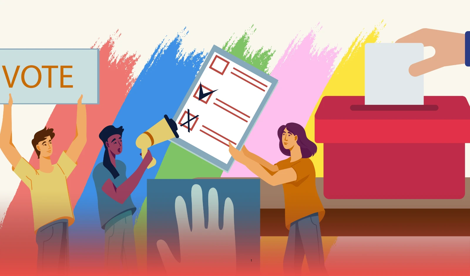 College Student POV: Different Colors In The Senate