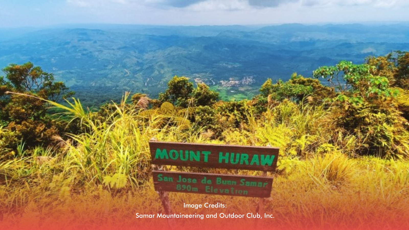 Mount Huraw Tapped As Samar’s Next Eco-Tourism Gem